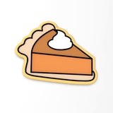 Pumpkin Pie Cookie Cutter | Stamp | Stencil #1 Halloween / Fall Cookie Cutter Lady 