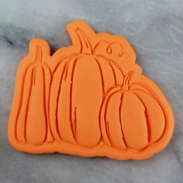 Pumpkins Cookie Cutter Outline & Stamp 1