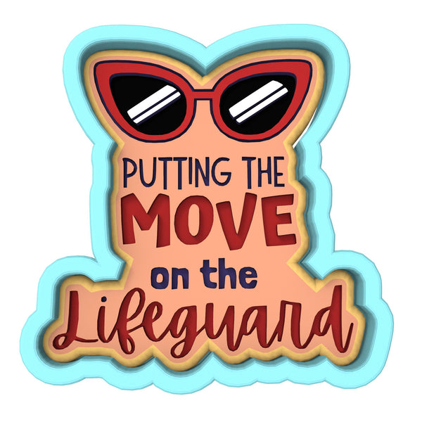 Putting the Move on the Lifeguard Cookie Cutter | Stamp | Stencil #1 4th of july Cookie Cutter Lady 