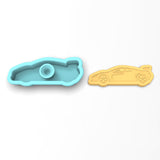 Race Car Cookie Cutter | Stamp | Stencil #1