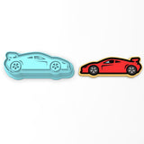Race Car Cookie Cutter | Stamp | Stencil #1