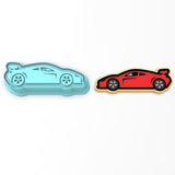 Race Car Cookie Cutter | Stamp | Stencil #1