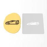Race Car Cookie Cutter | Stamp | Stencil #1