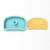 Race Car Cookie Cutter | Stamp | Stencil #2