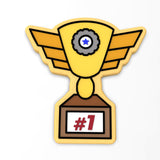 Racing Trophy Cookie Cutter | Stamp | Stencil #1