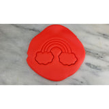 Rainbow Cookie Cutter  Stamp & Outline #1