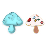 Rainbow Mushroom Cookie Cutter | Stamp | Stencil
