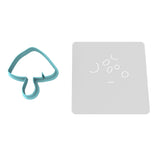 Rainbow Mushroom Cookie Cutter | Stamp | Stencil
