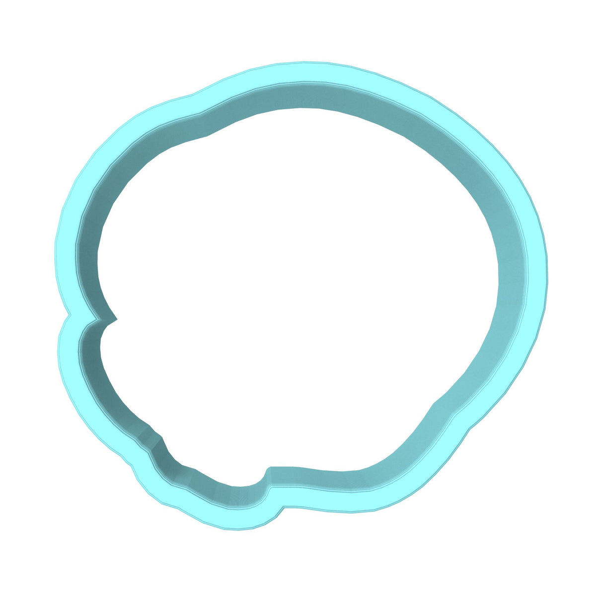 Ram Head Cookie Cutter | Stamp | Stencil #1 Animals & Dinosaurs Cookie Cutter Lady MINI - 2 Inches (5cm) Cookie Cutter ONLY (Outline) 