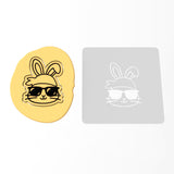 Rapper Rabbit Cookie Cutter | Stamp | Stencil #1