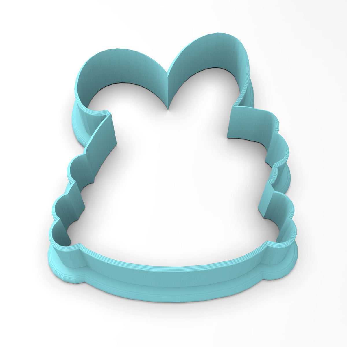 Rapper Rabbit Cookie Cutter | Stamp | Stencil #1