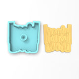 Ready Aim Hunt Cookie Cutter | Stamp | Stencil #1
