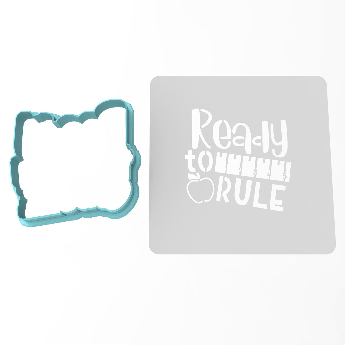 Ready to Rule Cookie Cutter | Stamp | Stencil #1