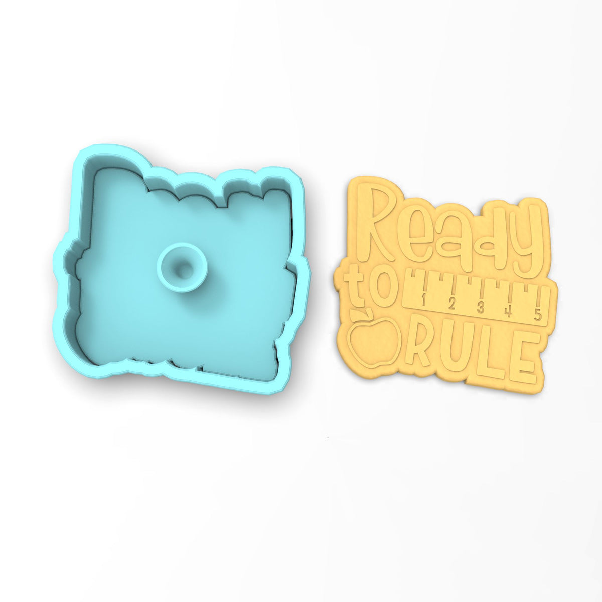 Ready to Rule Cookie Cutter | Stamp | Stencil #1