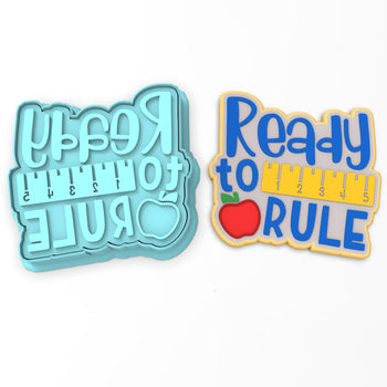 Ready to Rule Cookie Cutter | Stamp | Stencil #1