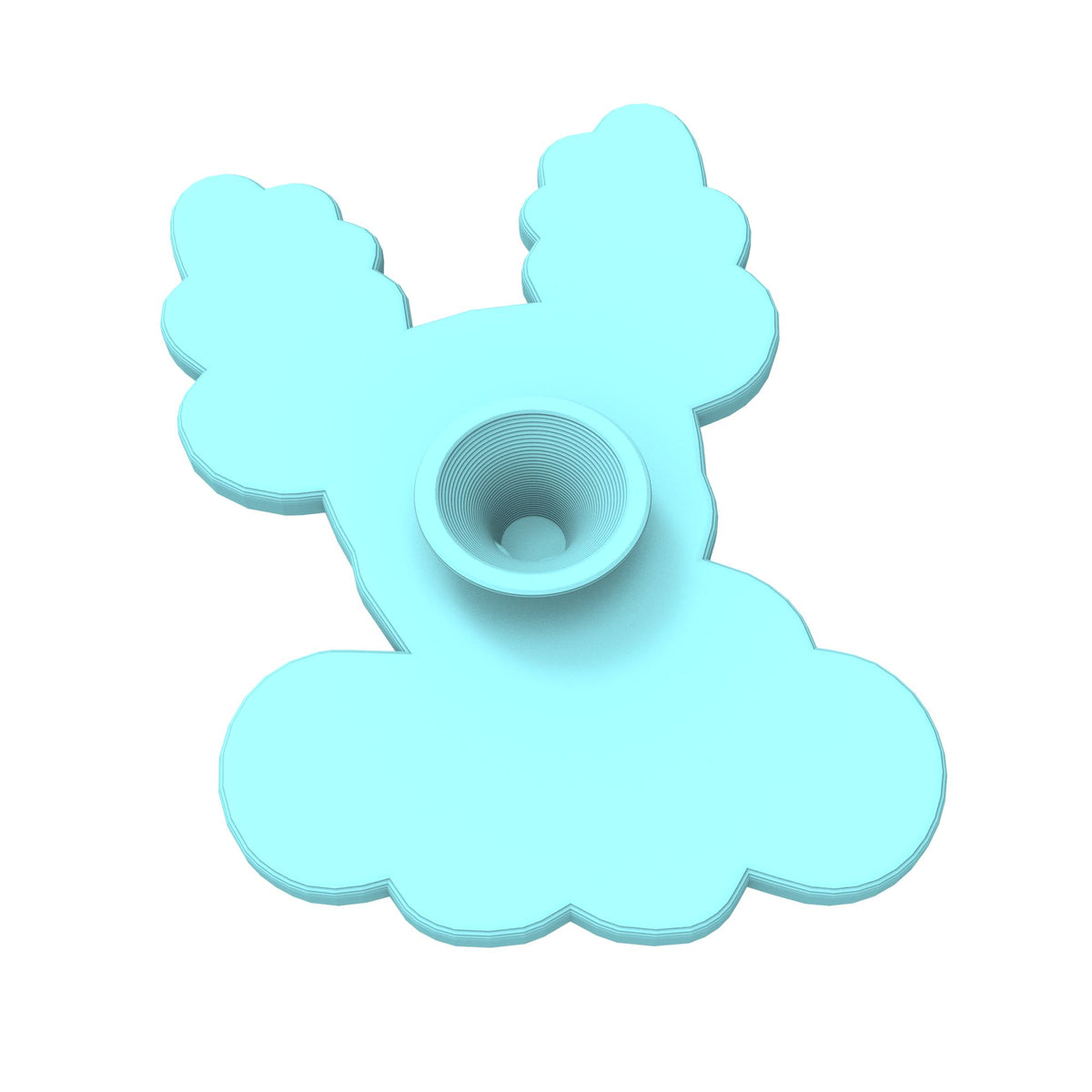Reindeer Body Cookie Cutter | Stamp | Stencil #1