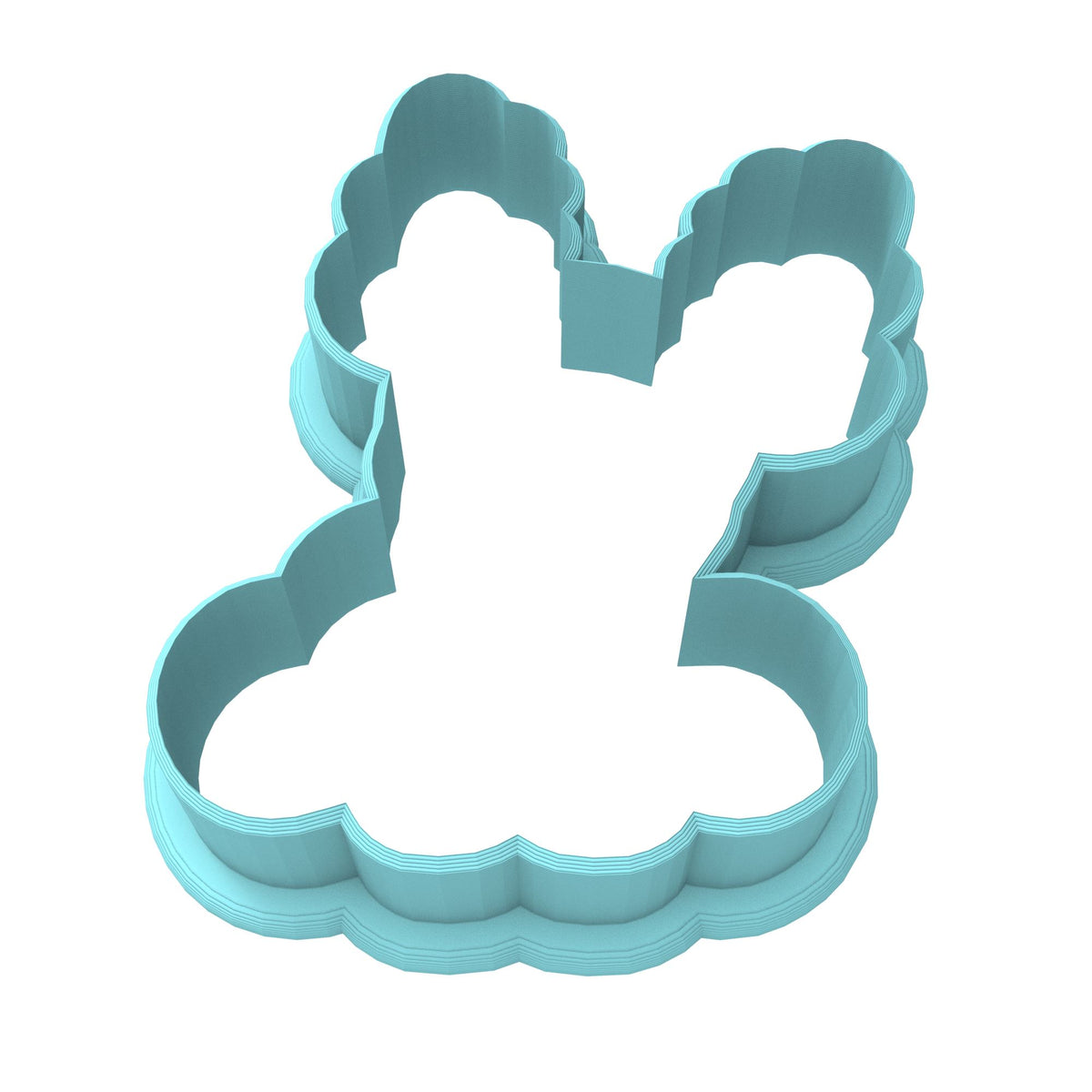 Reindeer Body Cookie Cutter | Stamp | Stencil #1