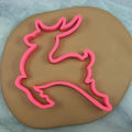 Reindeer Christmas Cookie Cutter - Xmas / Winter / NYE