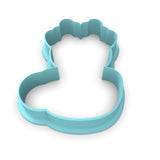 Reindeer Cup Cookie Cutter | Stamp | Stencil #1