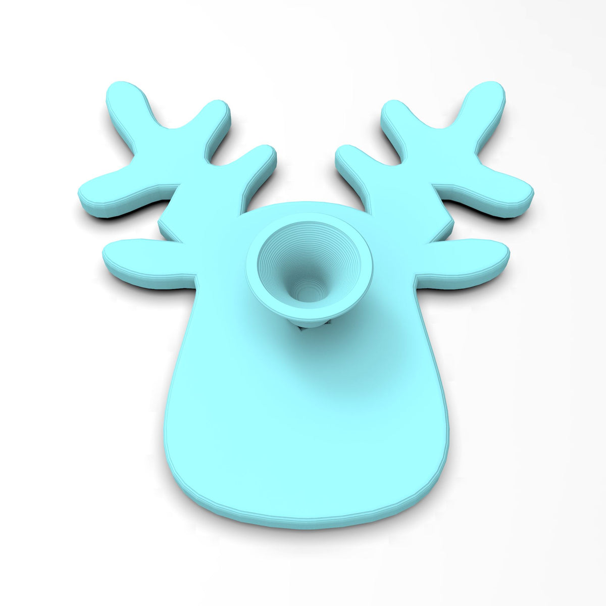 Reindeer Face Cookie Cutter | Stamp | Stencil #2