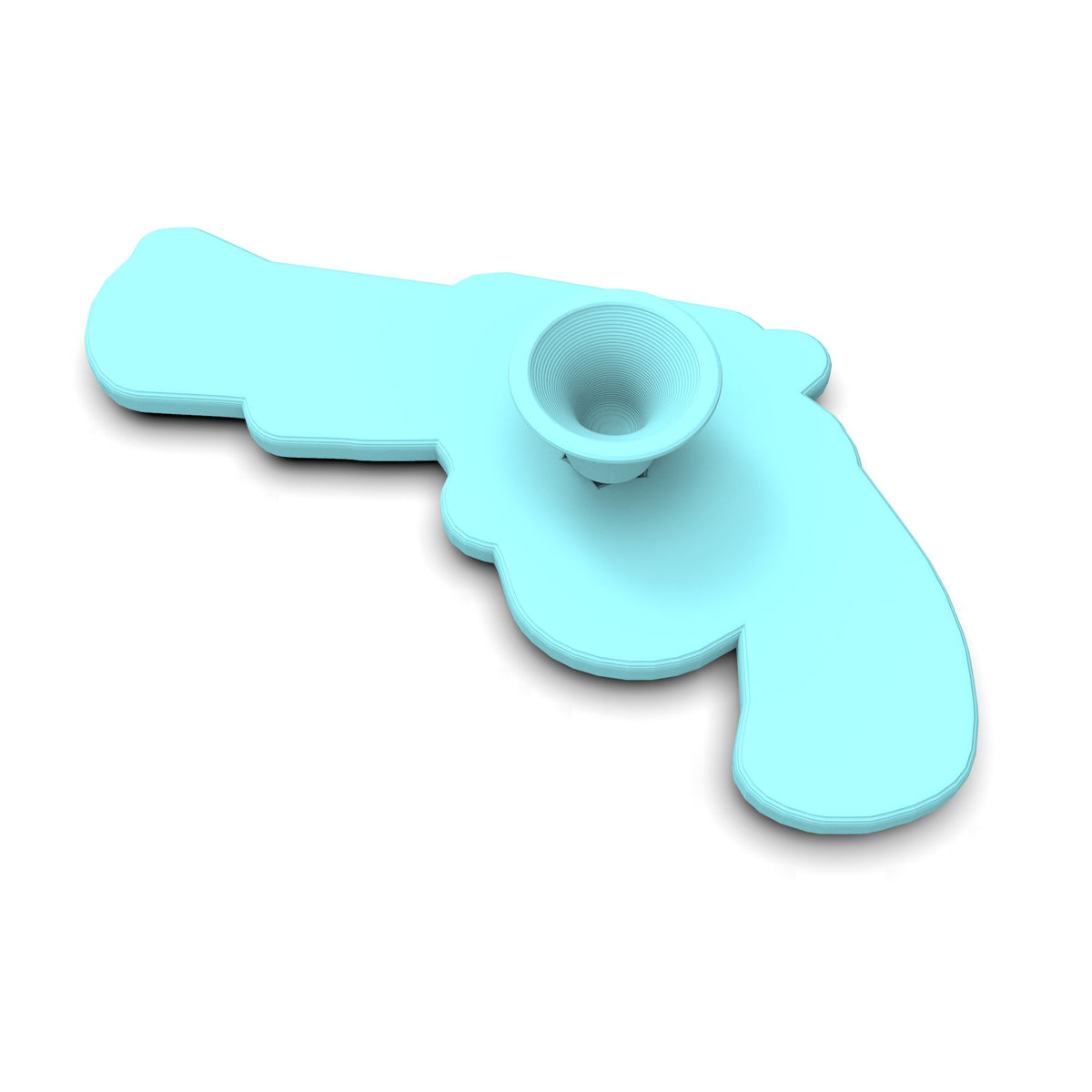 Revolver Cookie Cutter | Stamp | Stencil #1