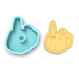 Ring Finger Bride Cookie Cutter | Stamp | Stencil #1