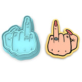 Ring Finger Bride Cookie Cutter | Stamp | Stencil #1