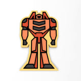 Robot Warrior Cookie Cutter | Stamp | Stencil #3