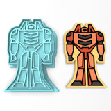 Robot Warrior Cookie Cutter | Stamp | Stencil #3
