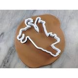 Rodeo Cowboy Cookie Cutter Outline - Animals & Dinosaurs