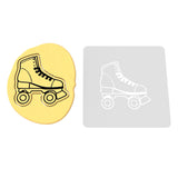 Rollerskate Cookie Cutter | Stamp | Stencil #1