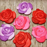 Rose Cookie Cutter Outline & Stamp Easter / Spring / Flower Cookie Cutter Lady 