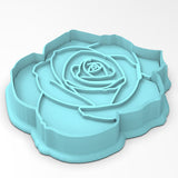 Rose Cookie Cutter Outline & Stamp - Easter / Spring / Flower