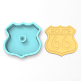 Route 66 Cookie Cutter | Stamp | Stencil #1 Comic Book / Vehicles Cookie Cutter Lady 