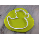 Rubber Ducky Cookie Cutter Outline - Animals & Dinosaurs