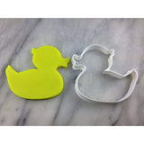 Rubber Ducky Cookie Cutter Outline - Animals & Dinosaurs
