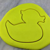 Rubber Ducky Cookie Cutter Outline - Animals & Dinosaurs