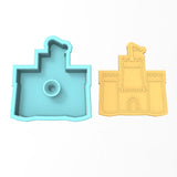 Sand Castle Cookie Cutter | Stamp | Stencil #1