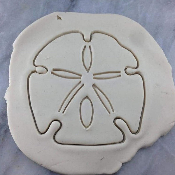 Sand Dollar Cookie Cutter  Stamp & Outline #1