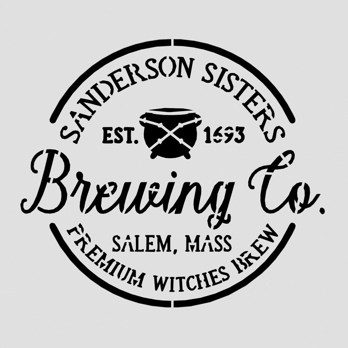 Sanderson Sisters Brewing Company Cookie Cutter | Stamp | Stencil #1