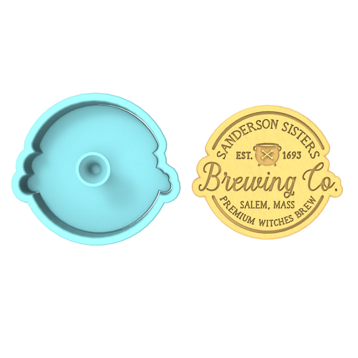 Sanderson Sisters Brewing Company Cookie Cutter | Stamp | Stencil #1