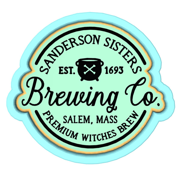 Sanderson Sisters Brewing Company Cookie Cutter | Stamp | Stencil #1