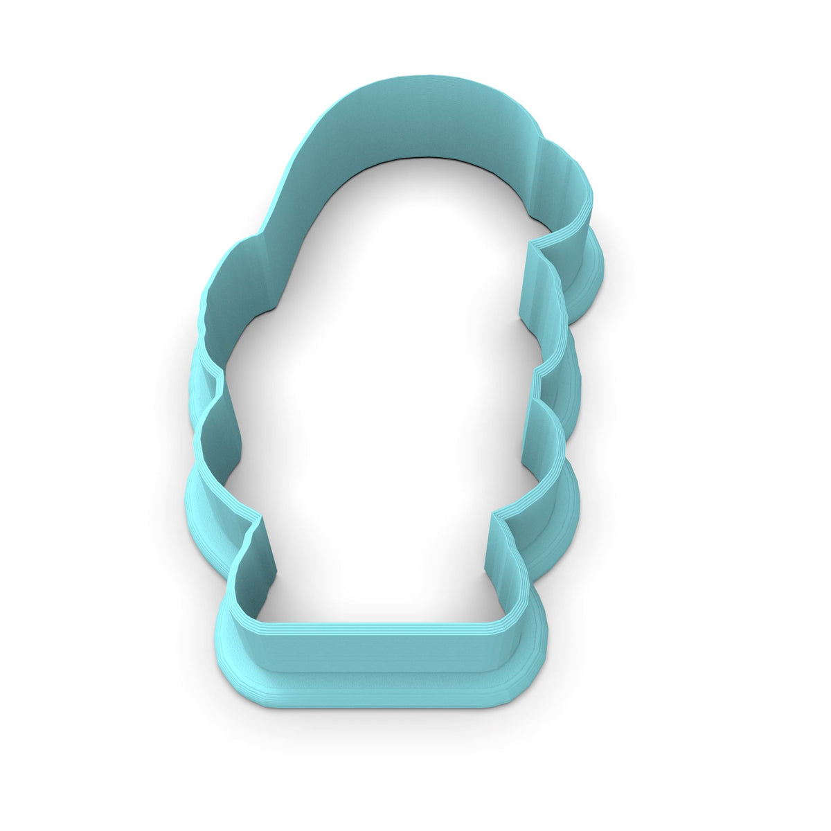 Santa Gnome Cookie Cutter | Stamp | Stencil #1
