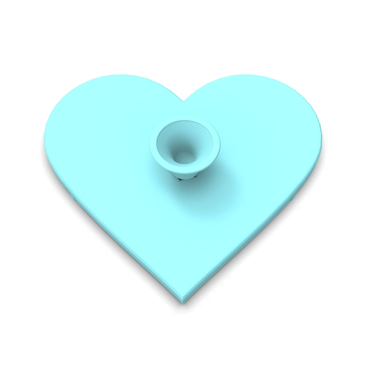 Santa Heart Cookie Cutter | Stamp | Stencil #1