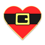 Santa Heart Cookie Cutter | Stamp | Stencil #1