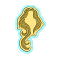 Sarah Sanderson Witch Hair Cookie Cutter | Stamp | Stencil #2