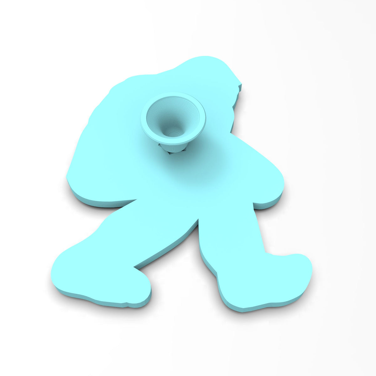 Sasquatch Cookie Cutter | Stamp | Stencil #1