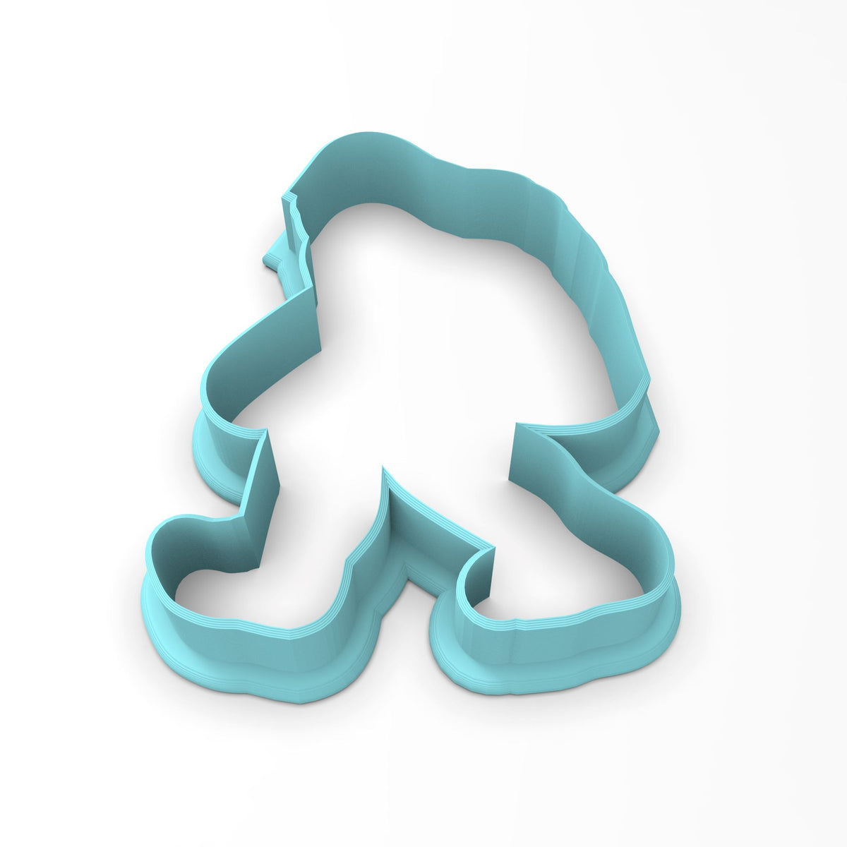 Sasquatch Cookie Cutter | Stamp | Stencil #1