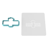Satellite Cookie Cutter | Stamp | Stencil #1