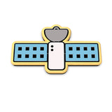 Satellite Cookie Cutter | Stamp | Stencil #1